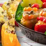 Fyllda paprikor på ett nytt sätt: hemligheten ligger i fyllningen Fyllda paprikor på ett nytt sätt: hemligheten ligger i fyllningen