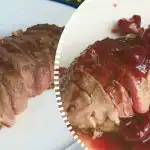 Otroligt mört ankbröst med körsbärssås: en rätt som alla kommer